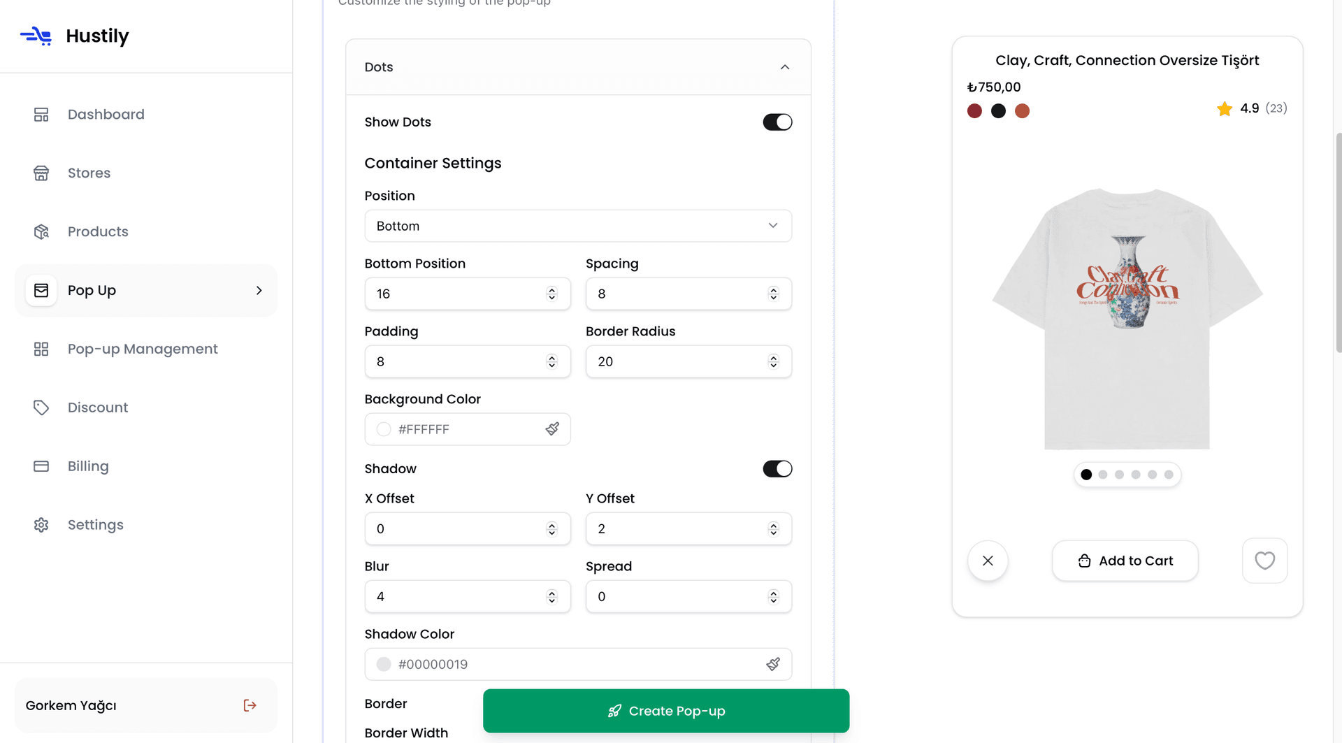 Navigation Styling | Hustily